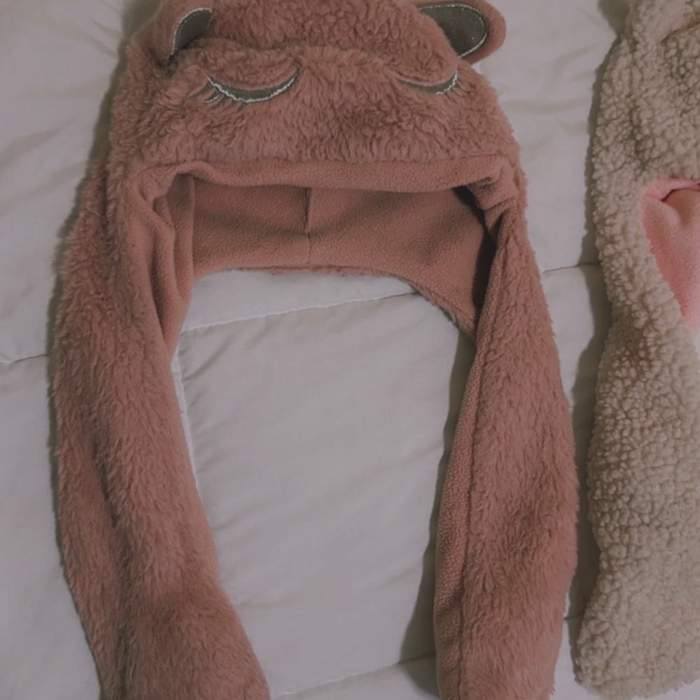 Cute Pink Furry Animal Hat($10 each)